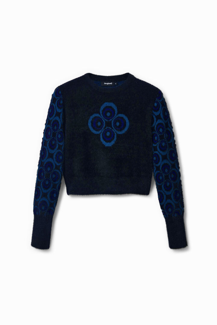 Jersey estampado geométrico retro | Desigual