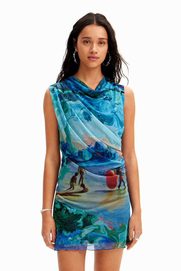 M. Christian Lacroix tulle mini dress | Desigual