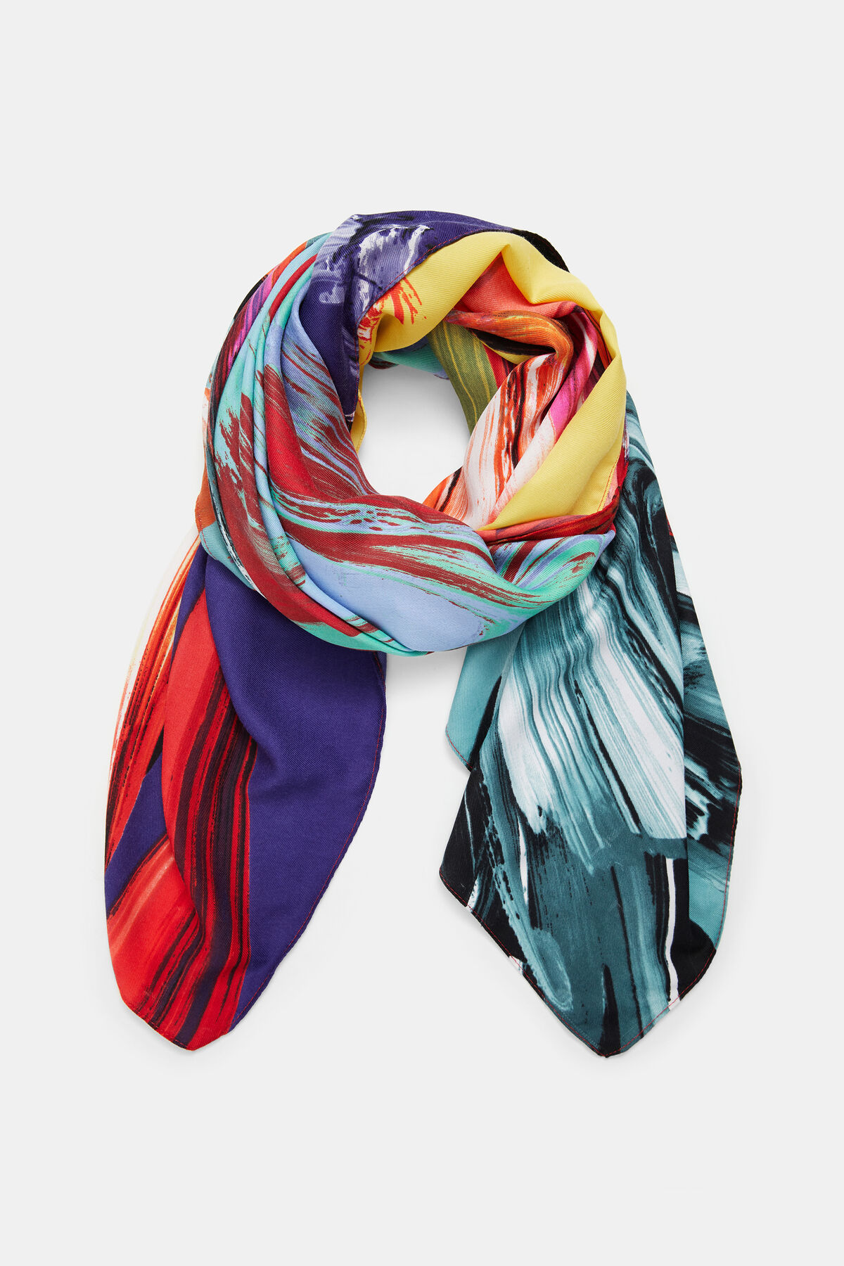 Foulard Desigual Modèle 35V1522 - Multicolore, Neuf Avec étiquettes