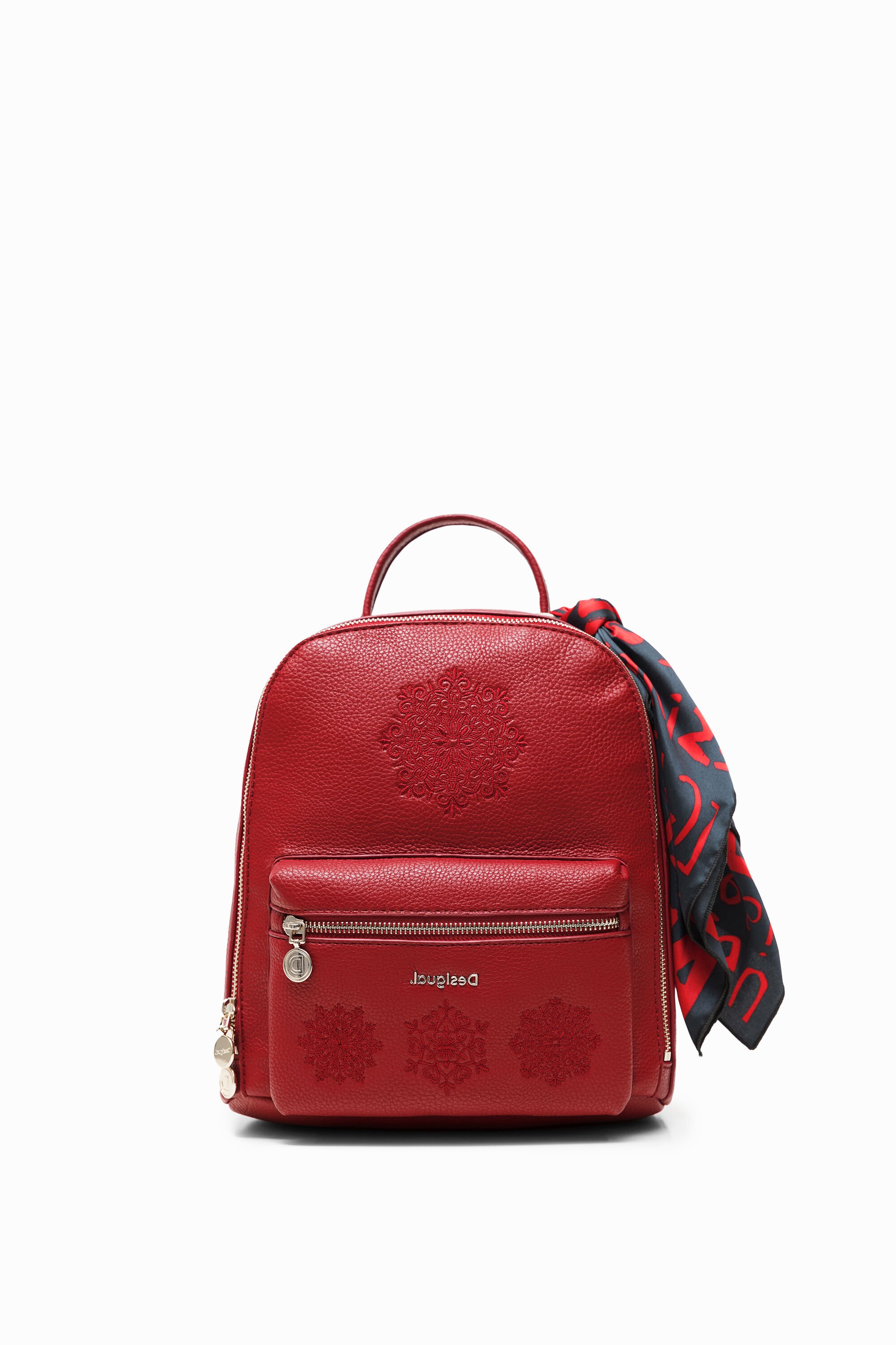 Mochila bordado con pa uelo Desigual