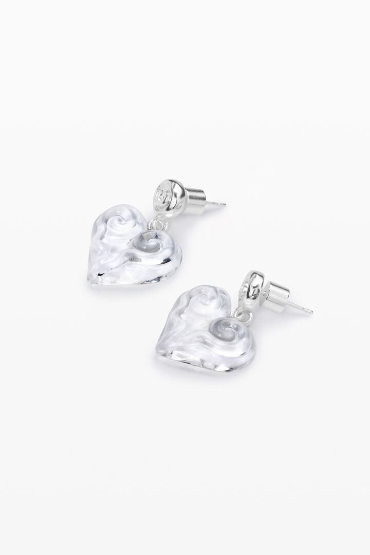 Zalio purple crystal earrings | Desigual