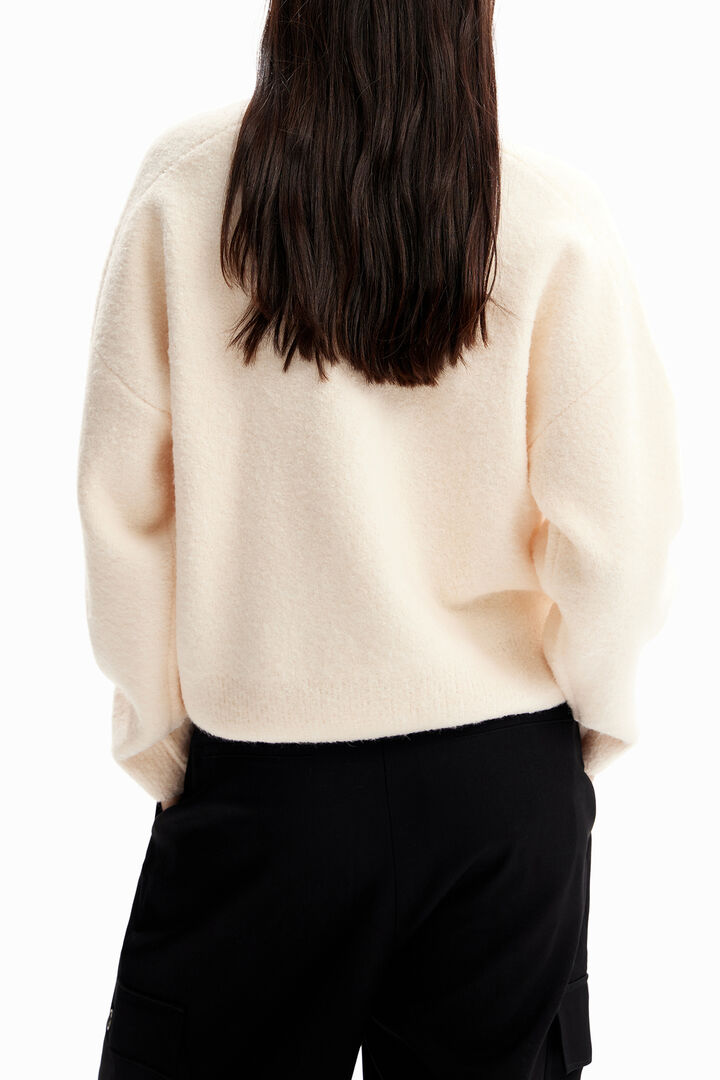 Oversize face pullover | Desigual