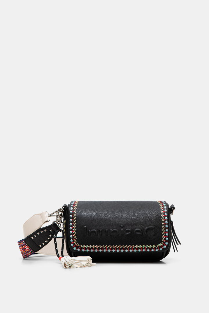 Sac à bandoulière anse frises | Desigual