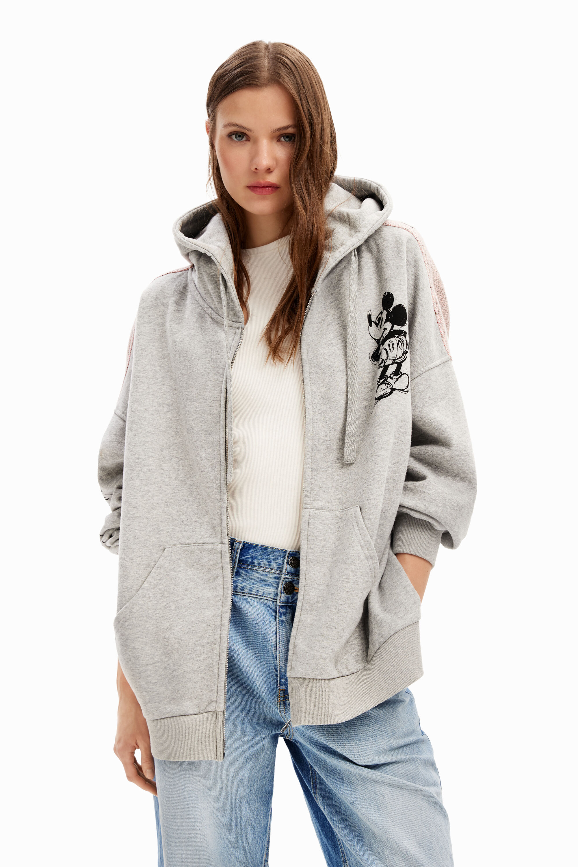 H and m mickey mouse hoodie discount