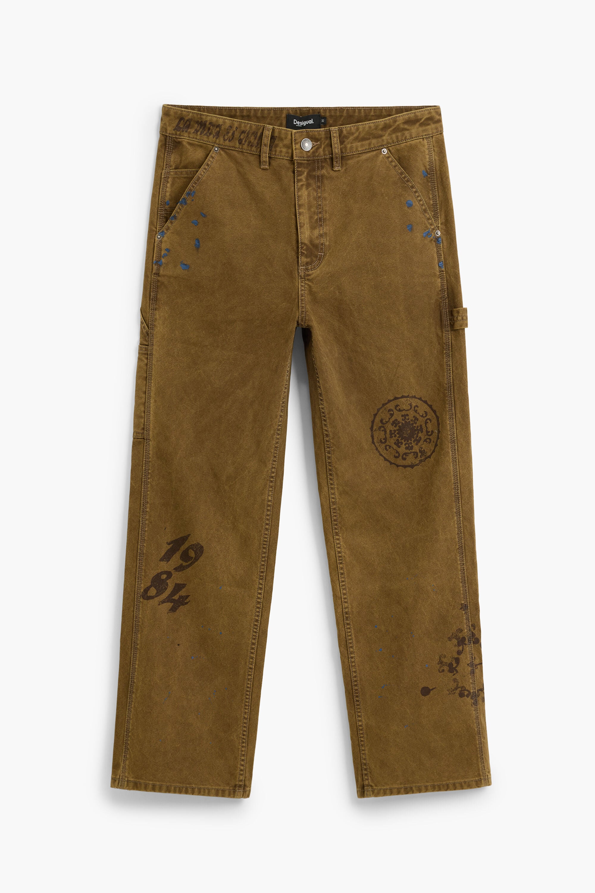 pantalón largo algodón