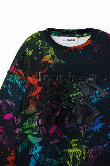 Sweatshirt met digitale print | Desigual