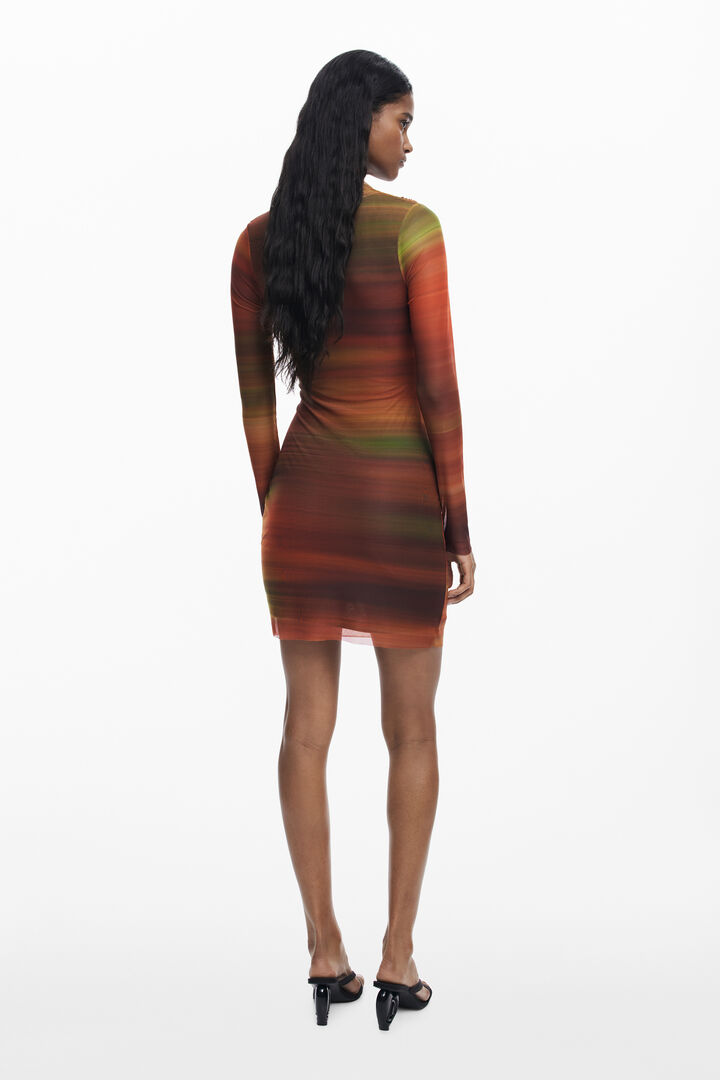 Kurzes drapiertes Tüllkleid | Desigual