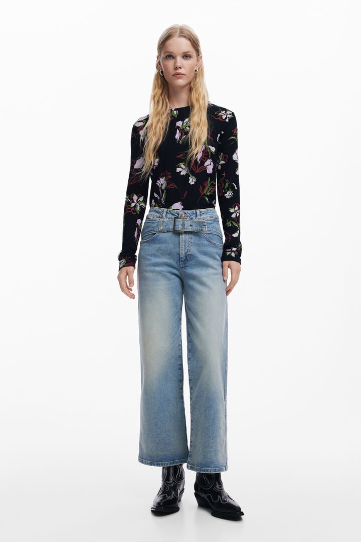 Camiseta flores | Desigual