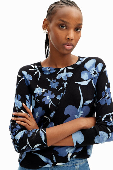 Jersey patch flores | Desigual