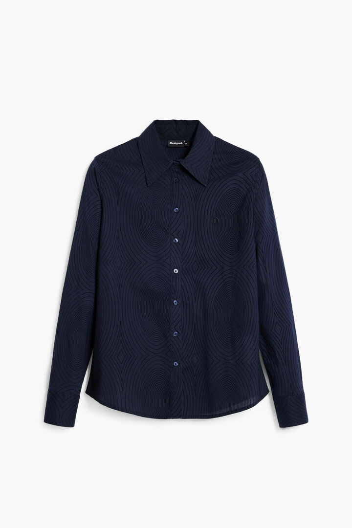 Camisa lisa texturas | Desigual