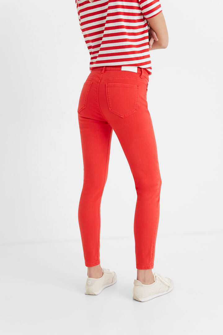 Skinny cropped jeans | Desigual