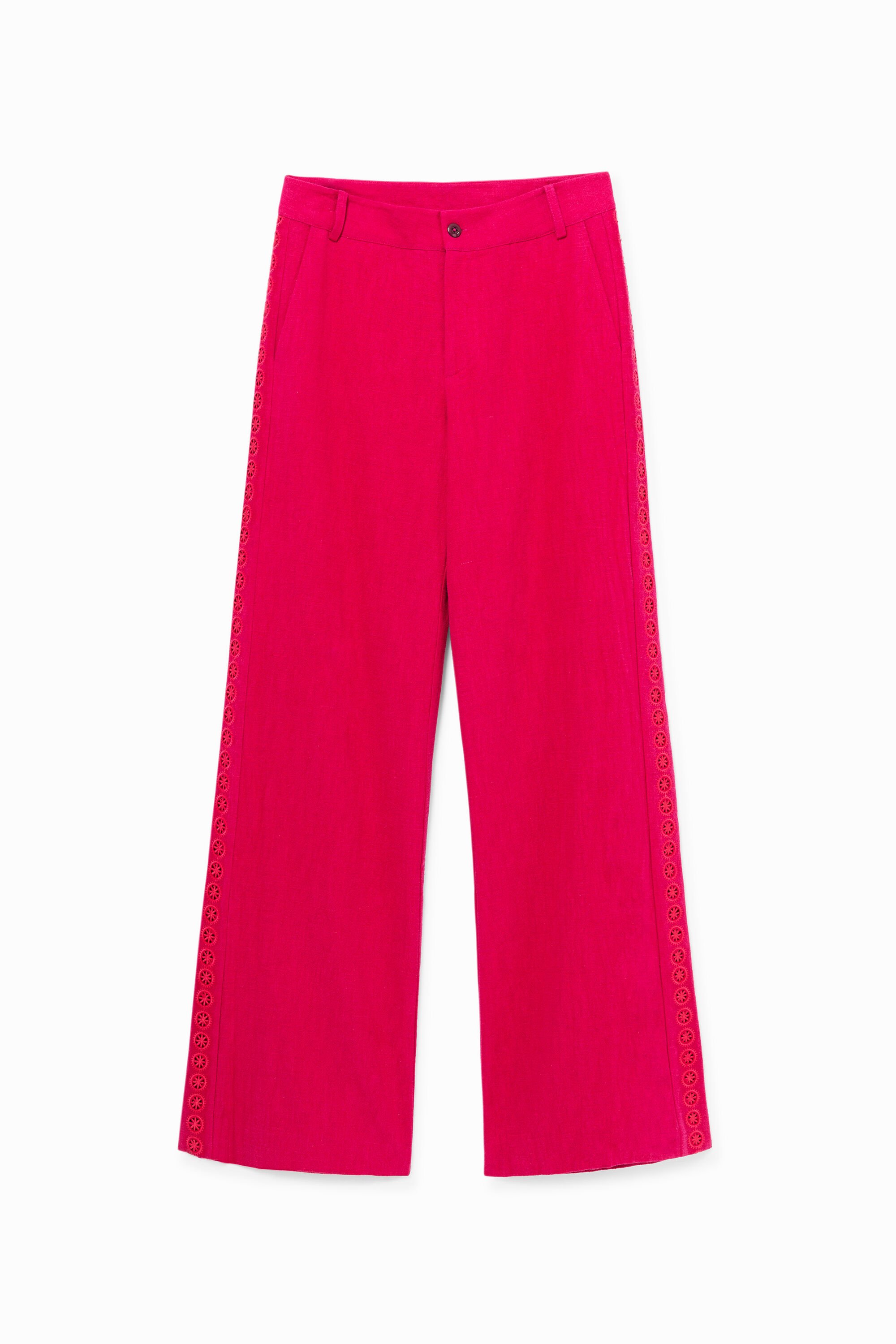 Culotte-Pants mit seitlichen Mandalas