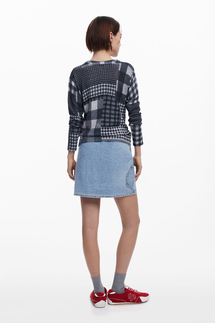 Jersey vichy frutas | Desigual