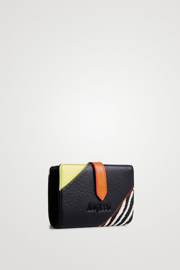 Portemonnee met dierenpatches | Desigual