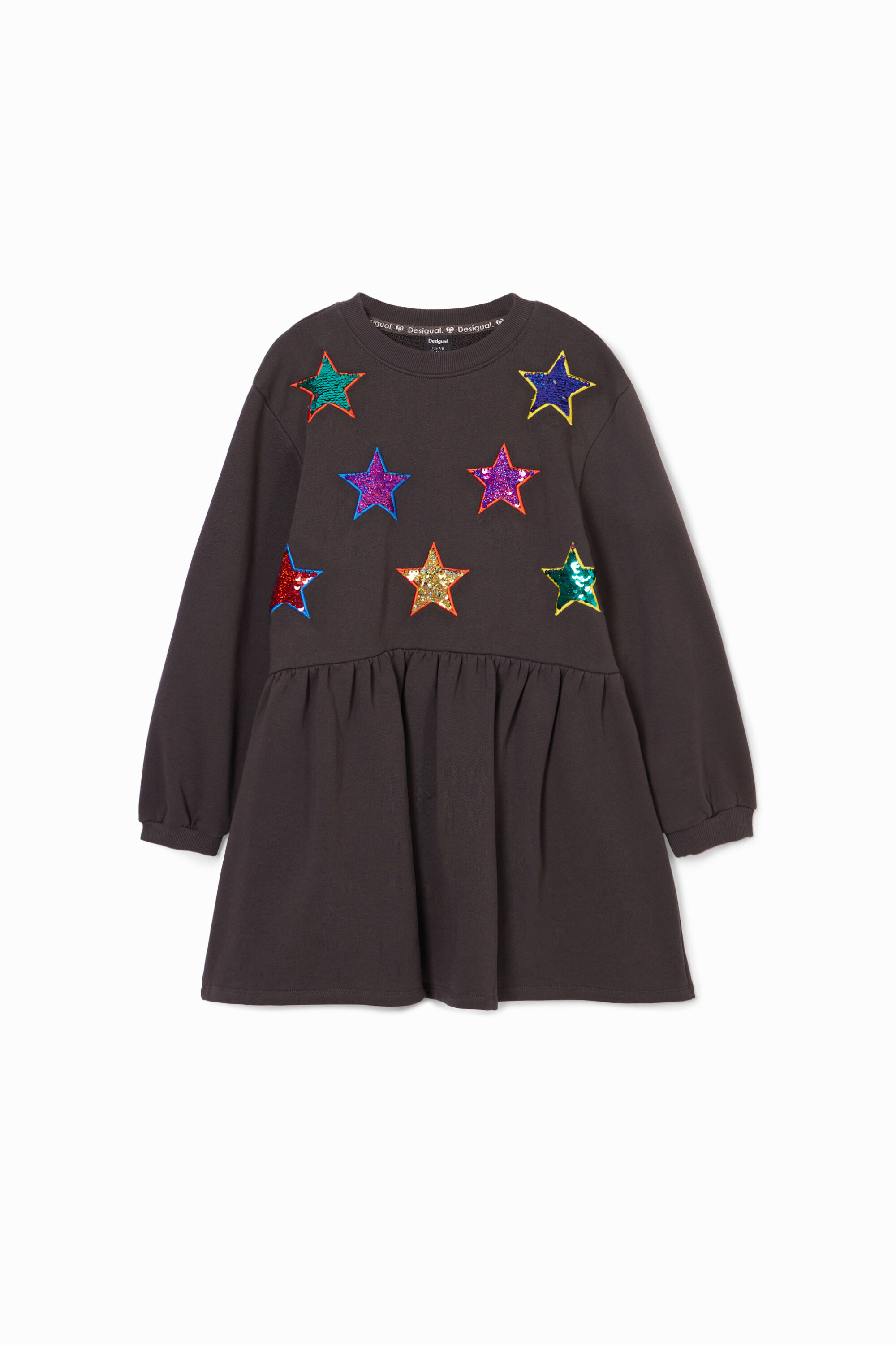 Vestido estrellas sudadera de nina I Desigual