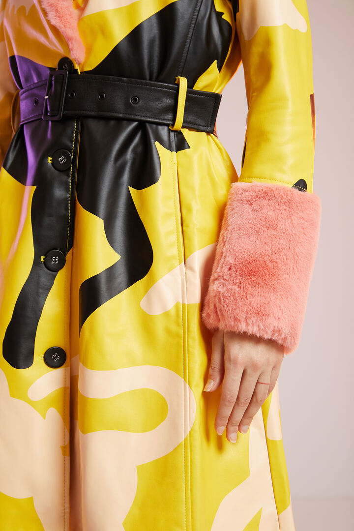 Coat square buckle belt | Desigual