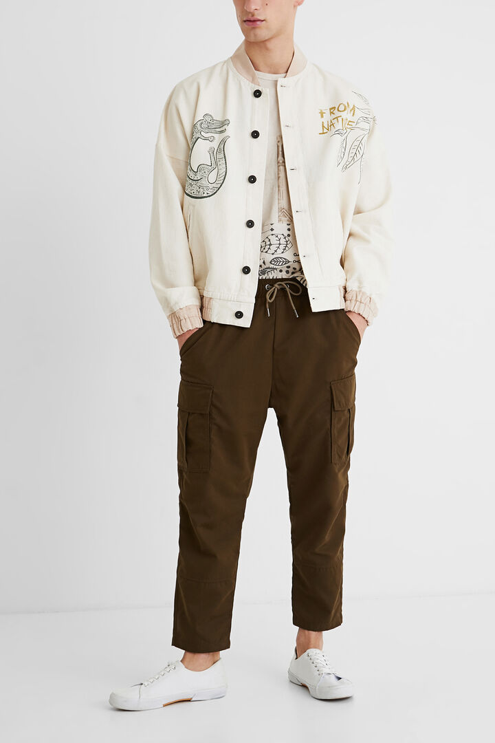 Natural College Jacket | Desigual