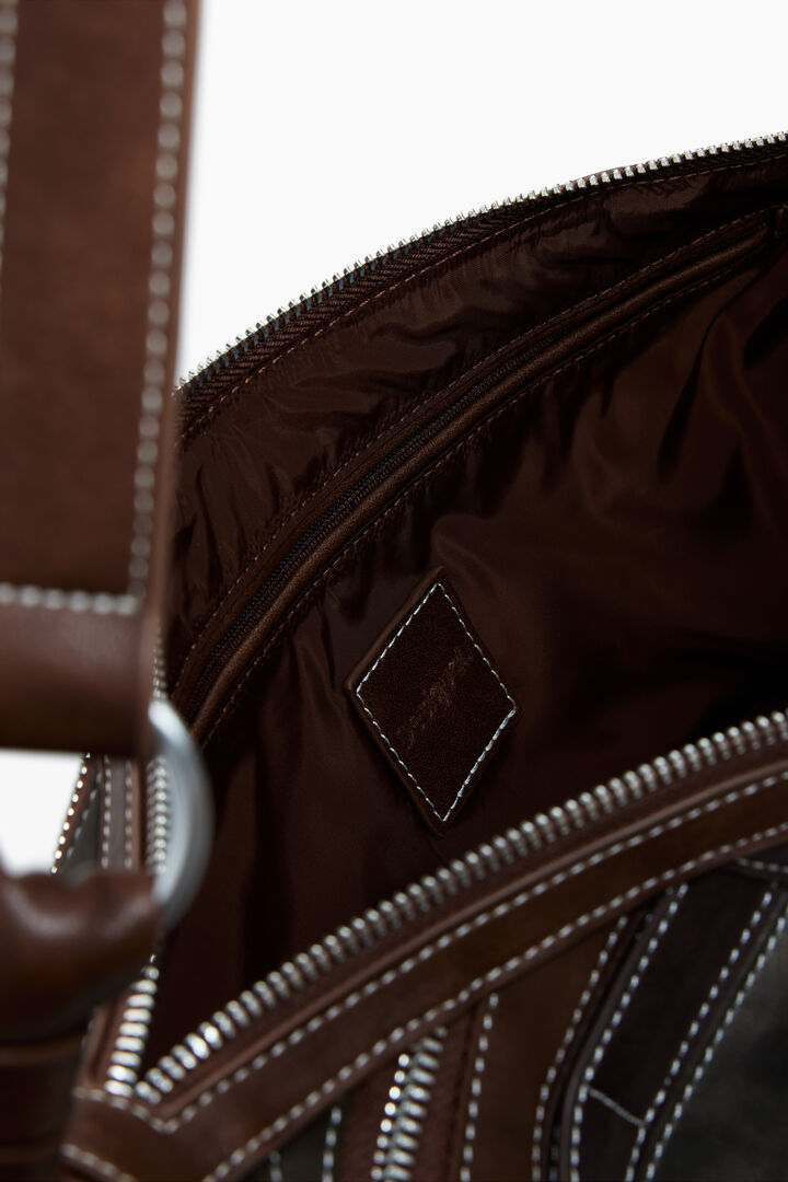 Bolso bandolera patchwork mediano | Desigual