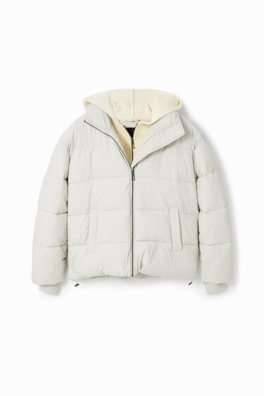 Chaqueta acolchada combinada | Desigual