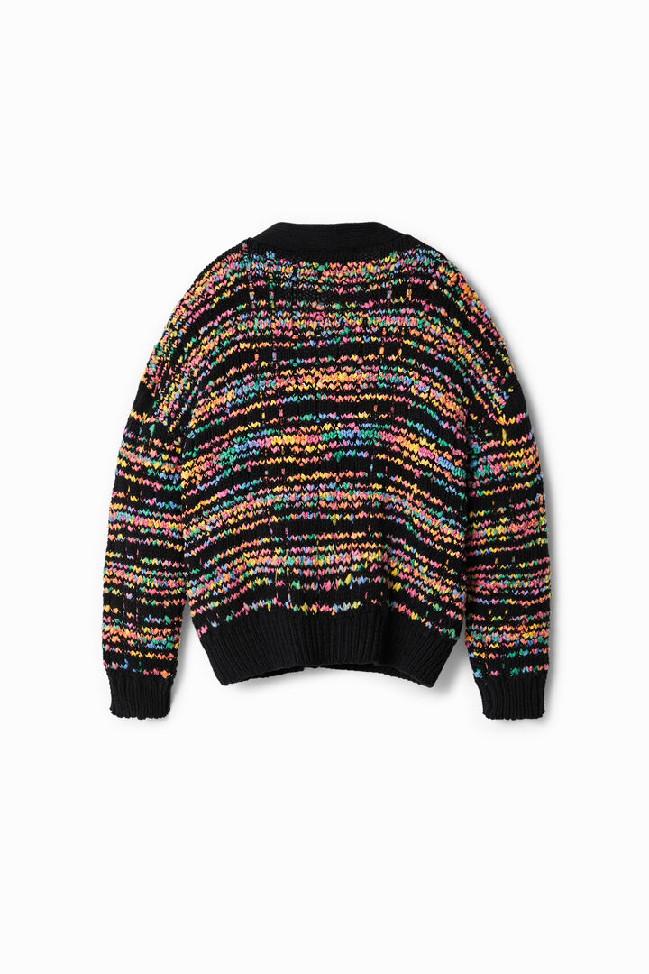 Chaqueta tricot rayas | Desigual