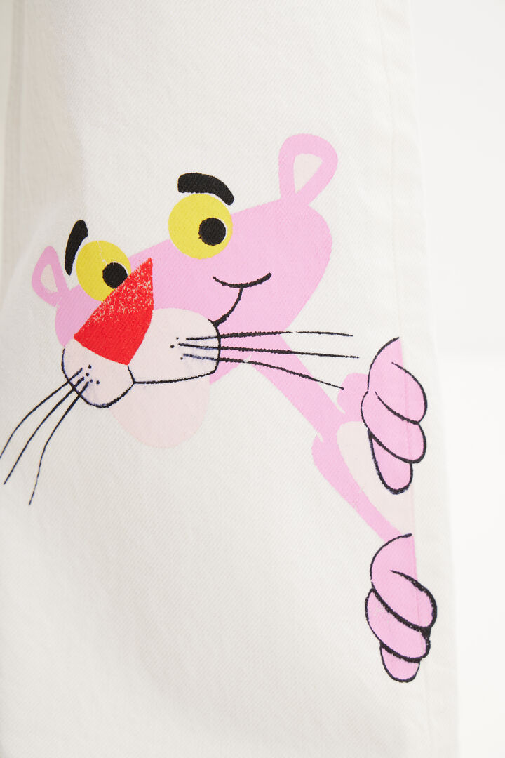 Wide-leg Pink Panther jeans | Desigual