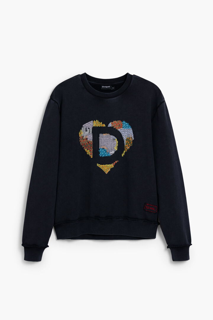 Moletom com logo e contas | Desigual