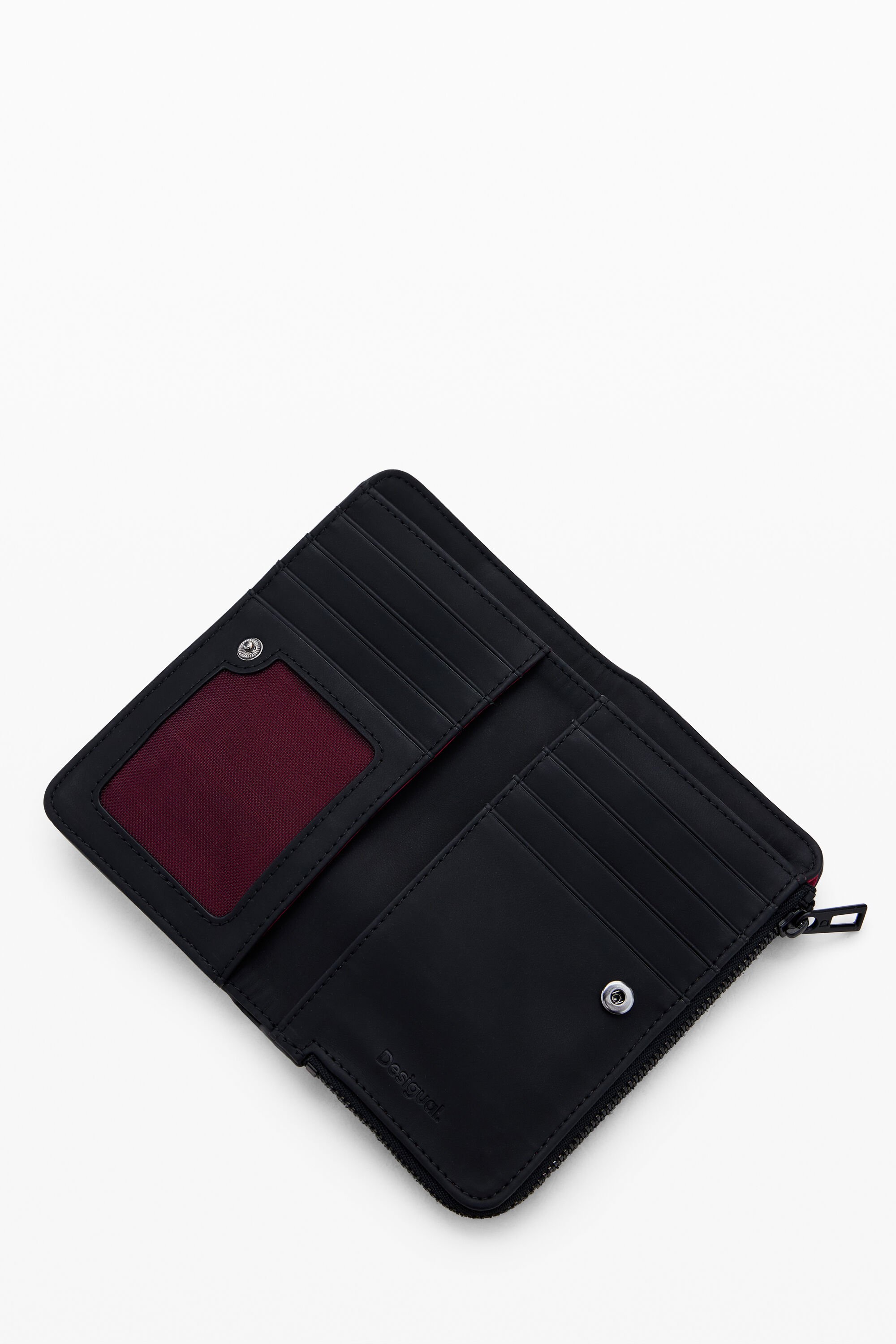 Desigual Wallet In Material Finishes