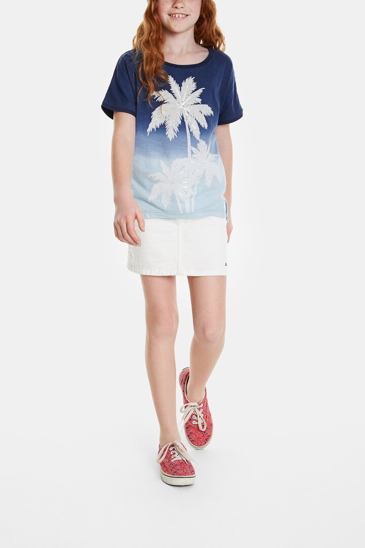 Camiseta estampado palmeras | Desigual
