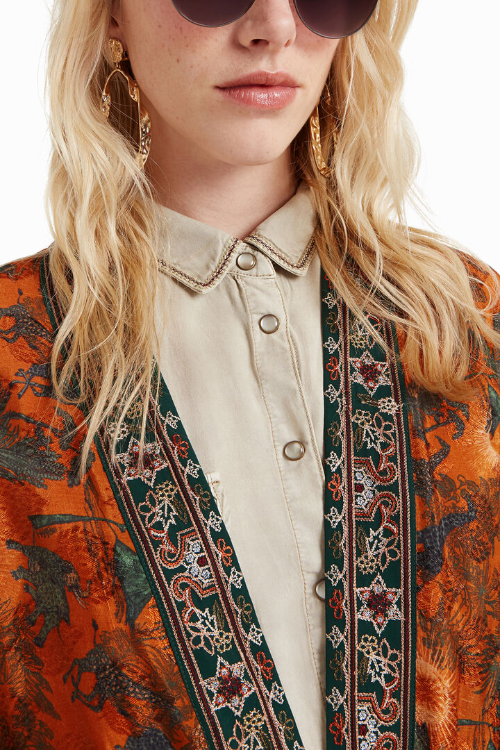 Kimono African safari inspiration | Desigual