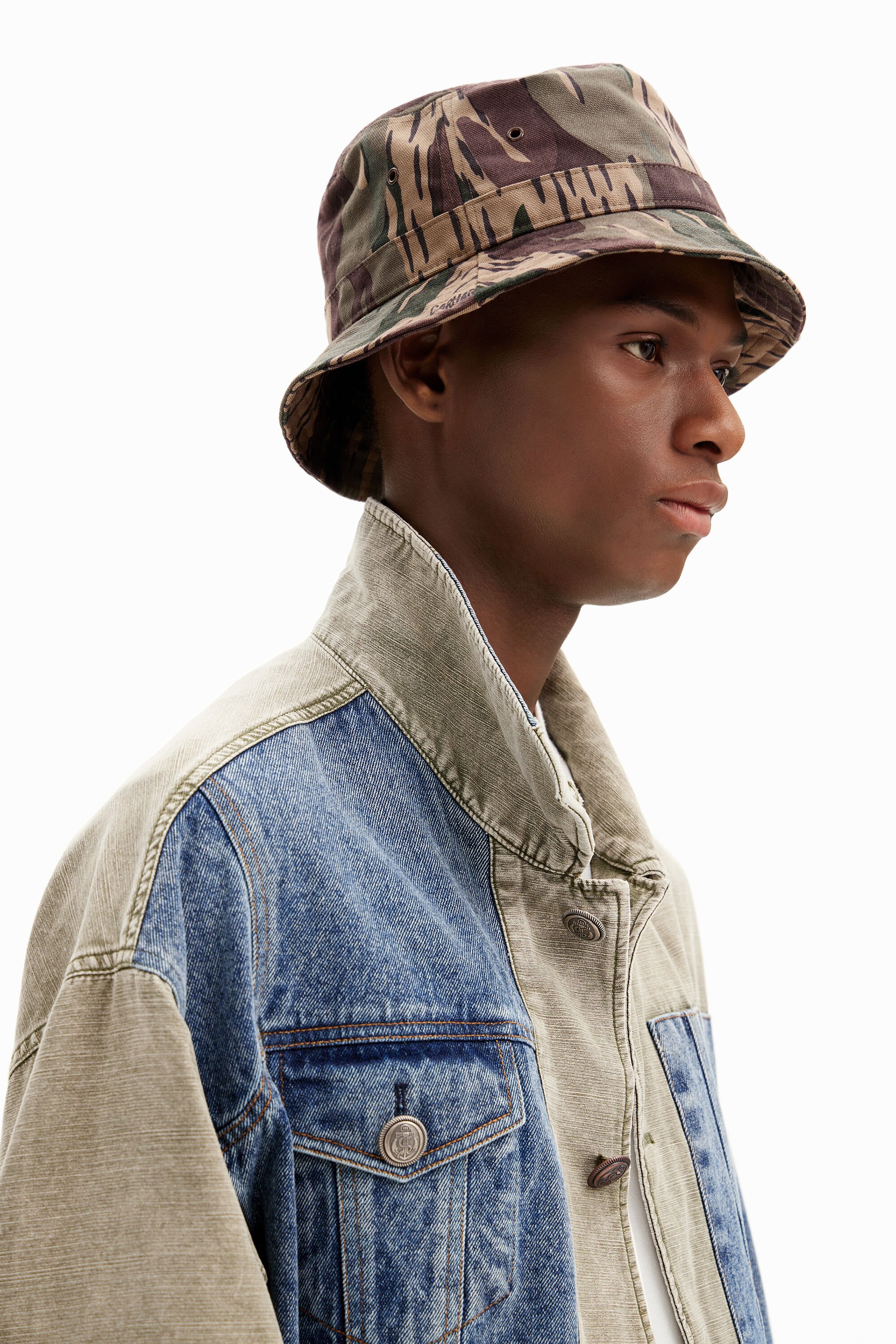 Hybrid parka jacket men s I Desigual