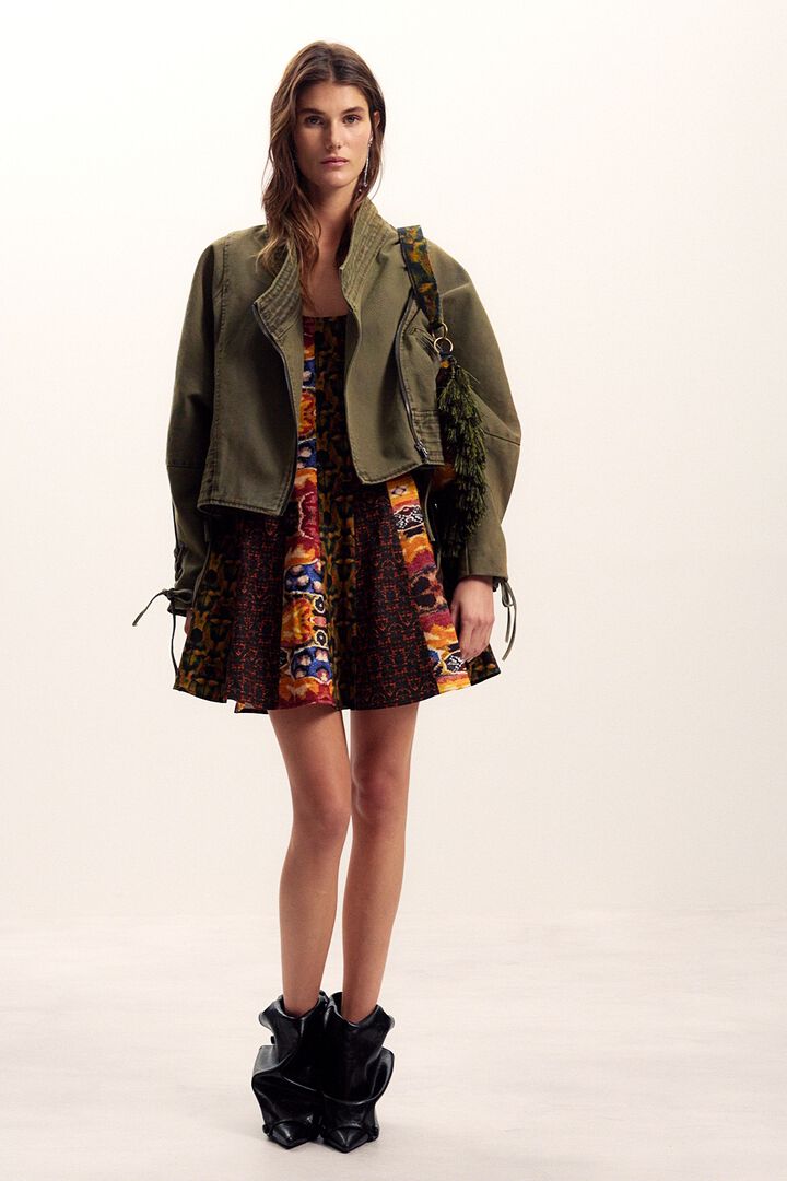 Strappy dress designed by Mr. Christian Lacroix | Desigual