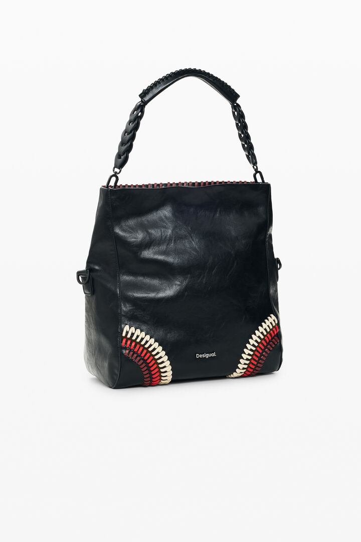 Medium Faux Leather Bag