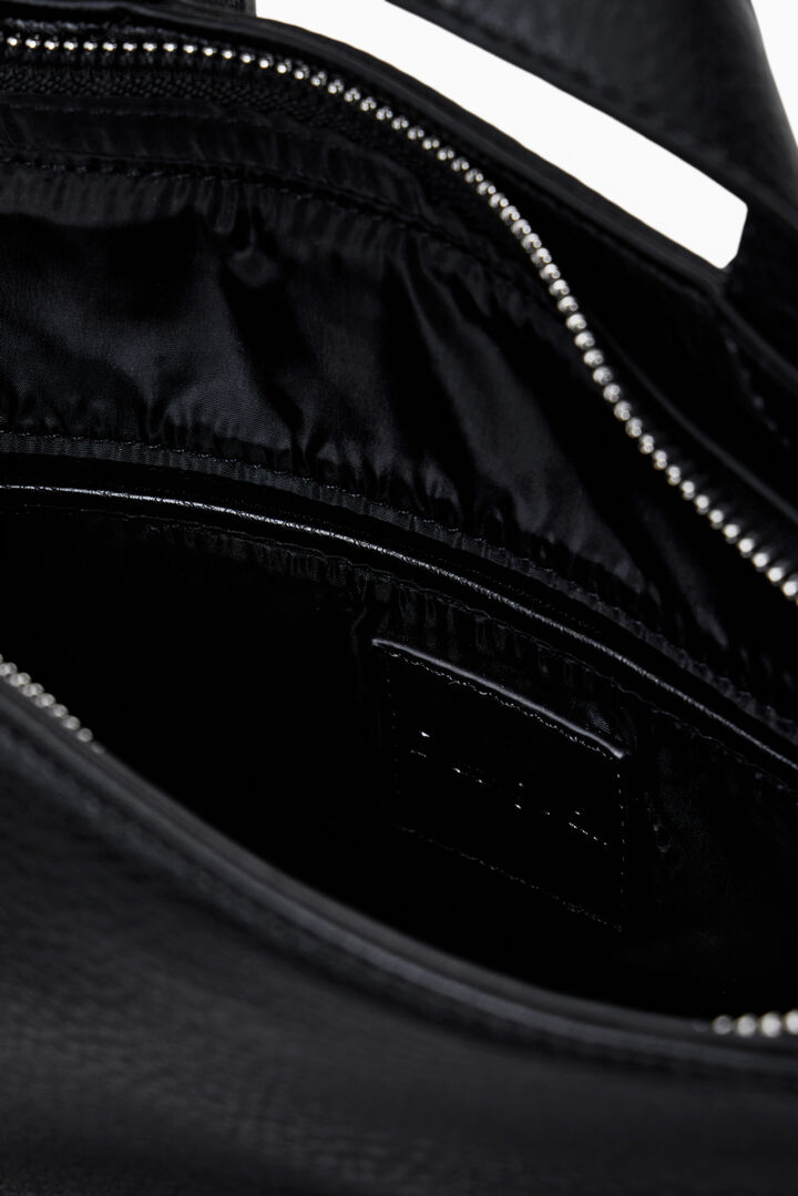 Mochila logo efecto piel mediana | Desigual