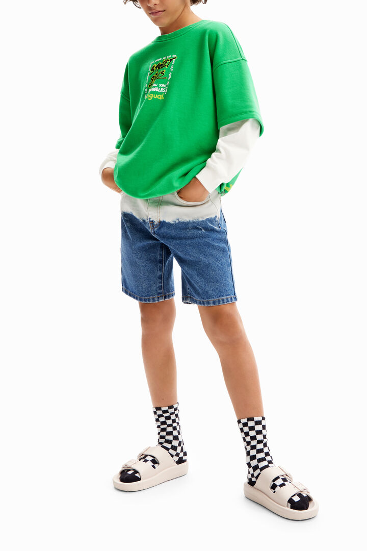 Graffiti double T-shirt | Desigual