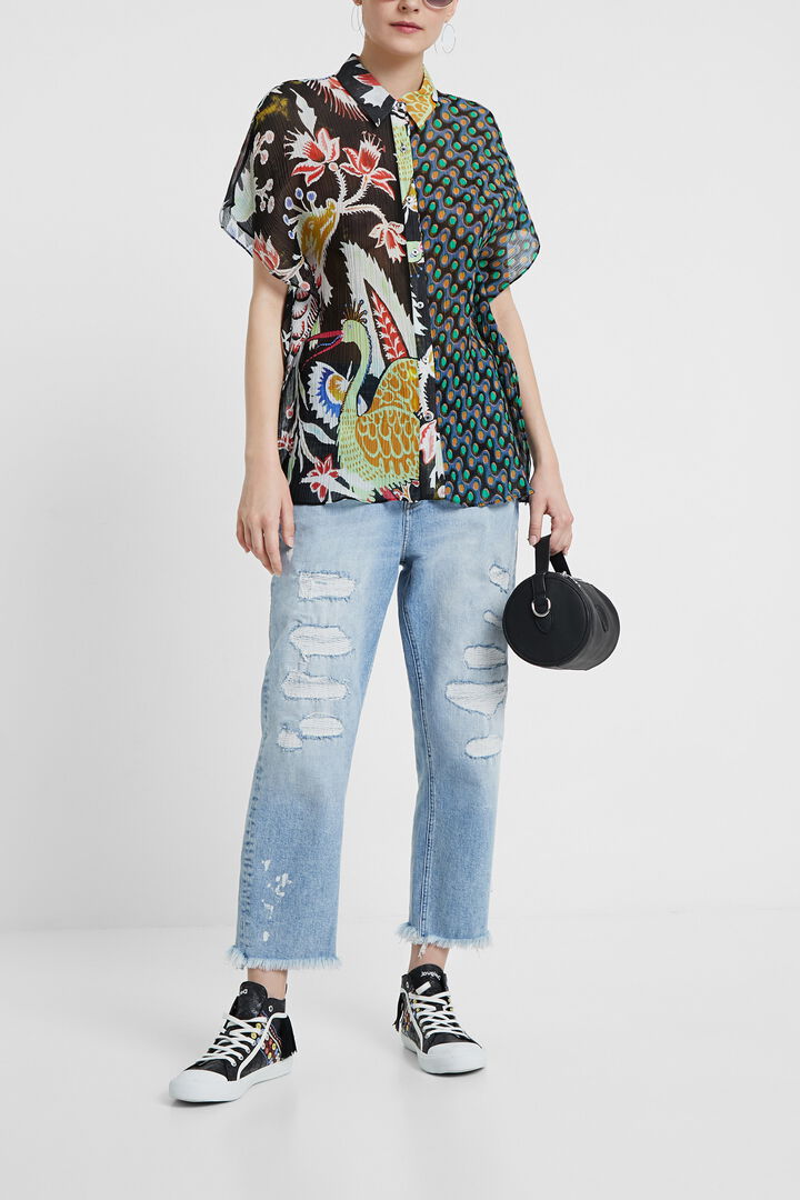 Chemise demie-orange | Desigual