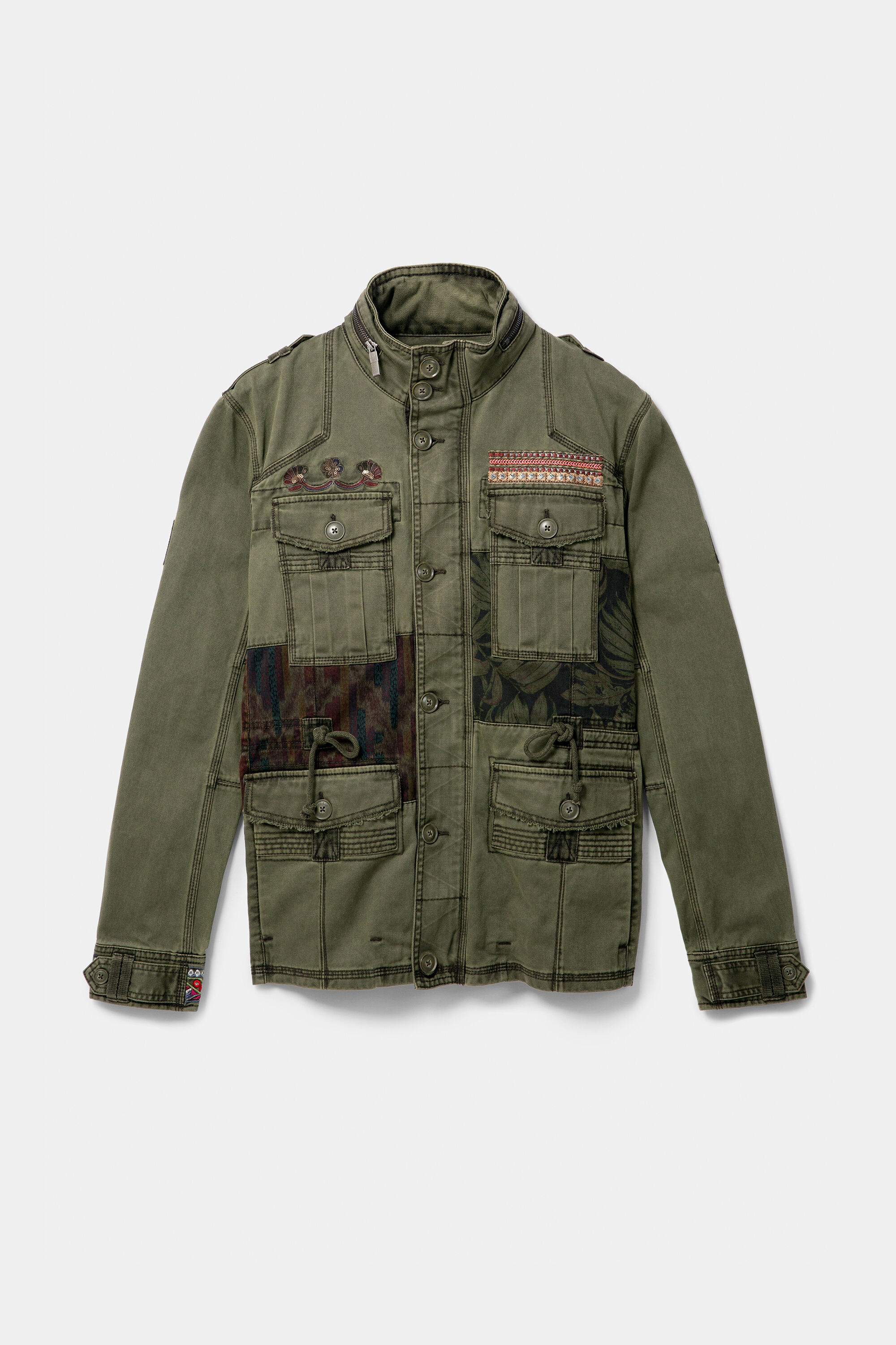 Chaqueta militar patch estampados | Chaqueta militar patch estampados |