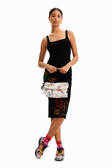 Bandolera mitjana il·lustracions | Desigual