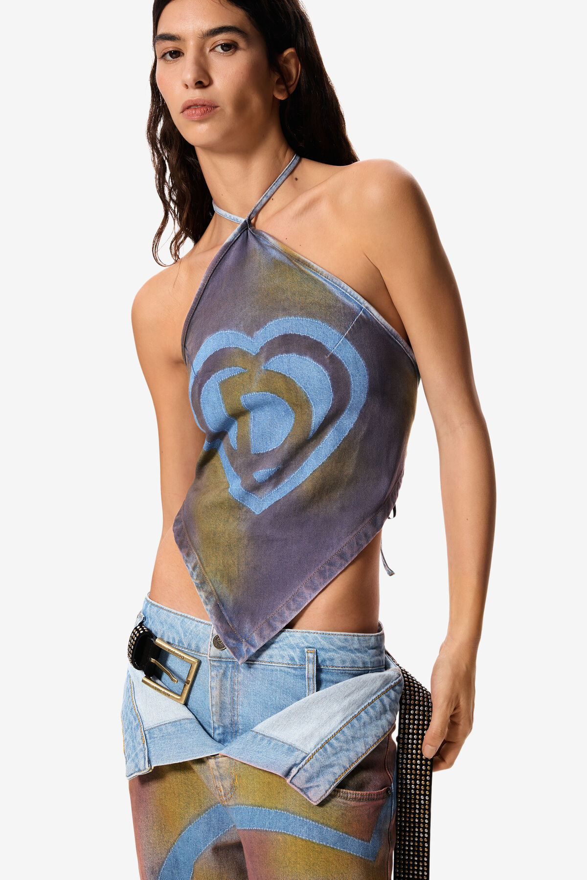 Denim blouse Masha Popova multicolour Women
