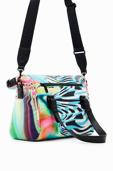 Bolso mediano geometría psicodélica | Desigual