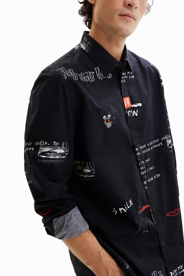 Oranje Gevoelig orkest Men's Shirts | Desigual