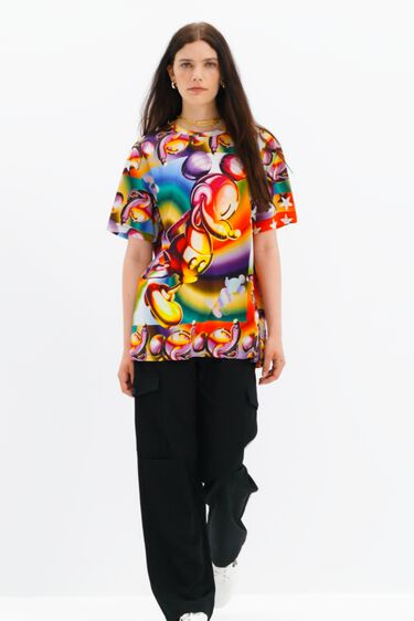 Camiseta oversize multicolor Mickey Mouse | Desigual