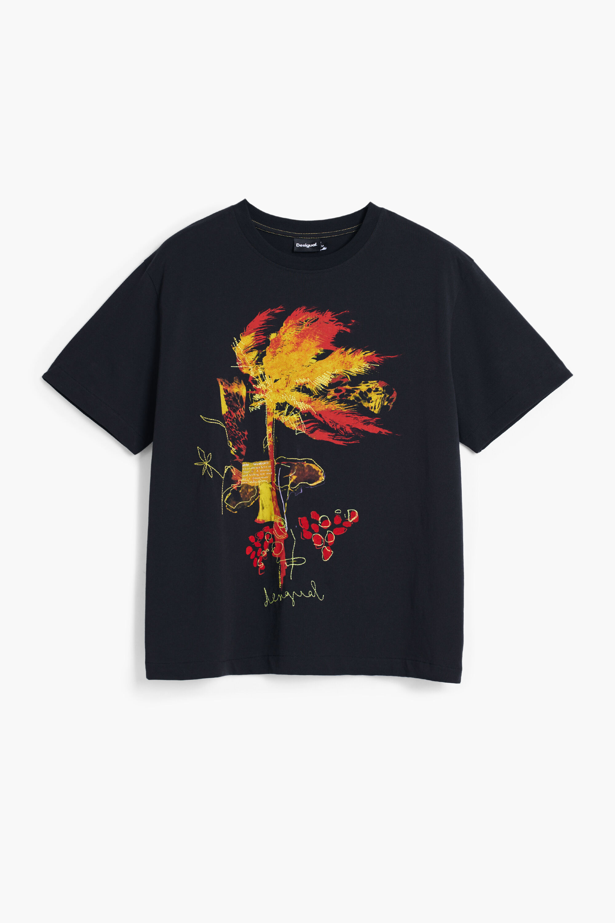 ヤシの木のTシャツ 女性用 I Desigual.com