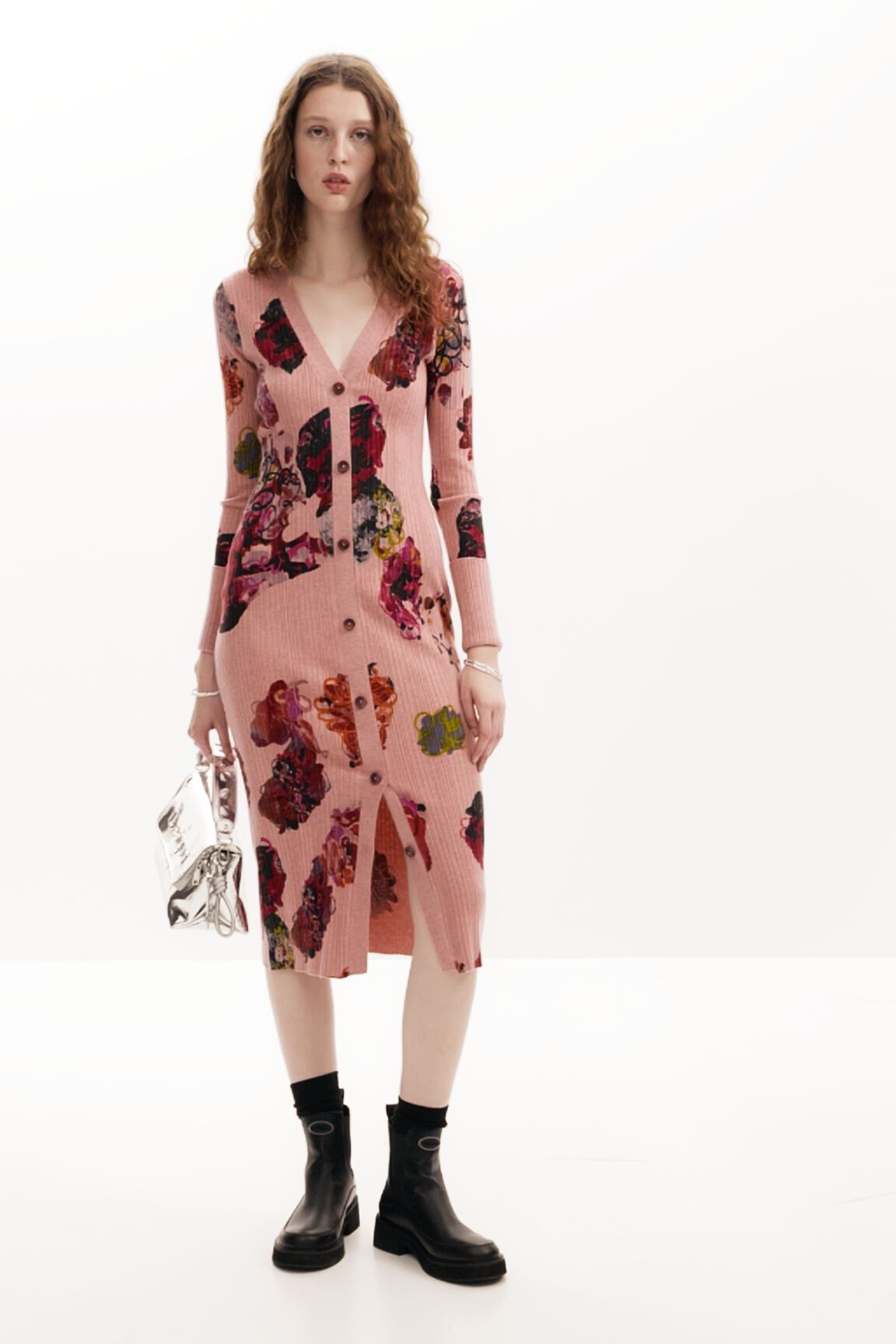 Vestido punto midi M. Christian Lacroix de mujer I Desigual