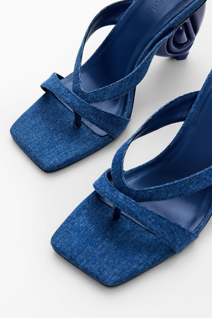 Sandale à talon cœur | Desigual