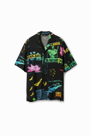 Collage resort shirt | Desigual