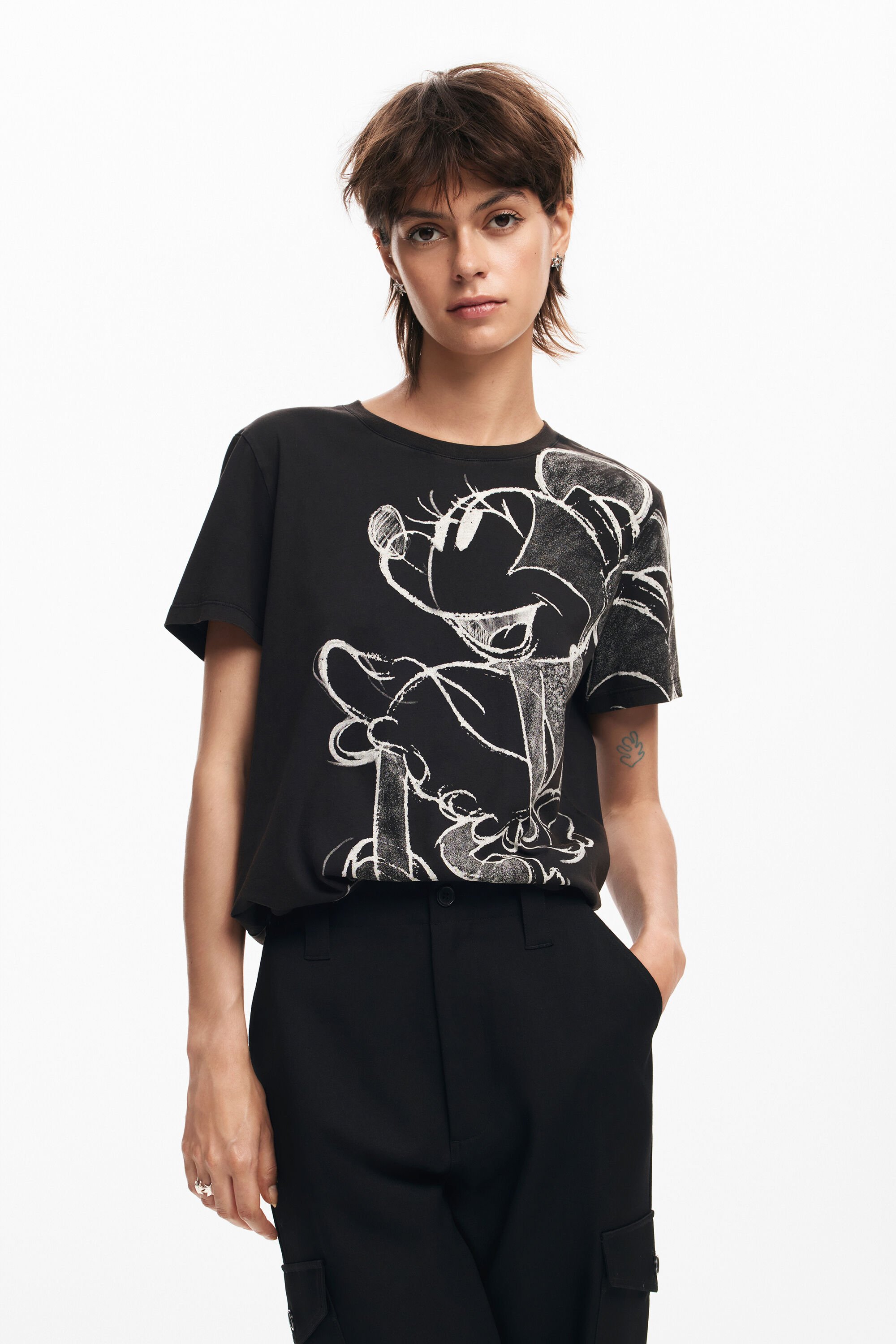 Minnie mouse t shirt dames cheap