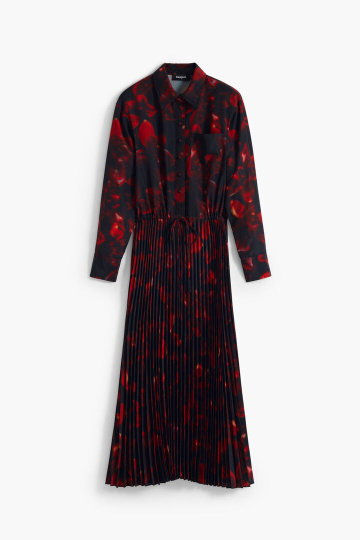 Pleated shirt dress | Desigual