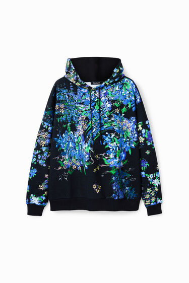 Sweatshirt oversize flores | Desigual