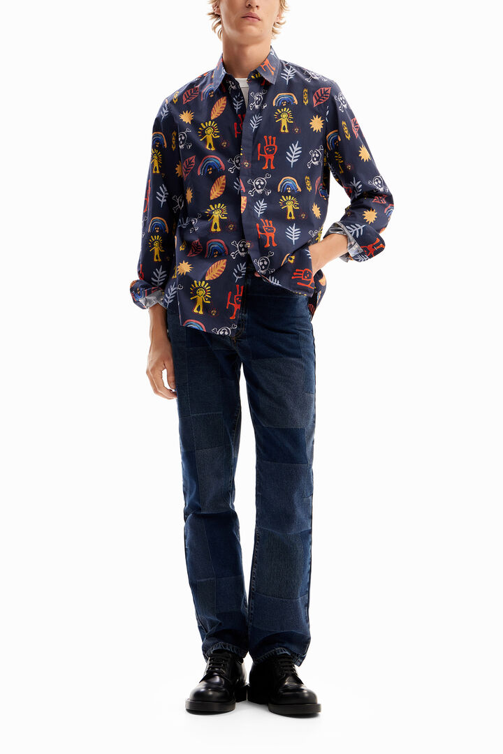 Arty poplin shirt | Desigual