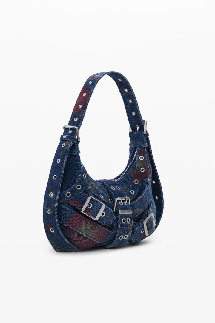 Sac en denim imprimé de taille moyenne | Desigual